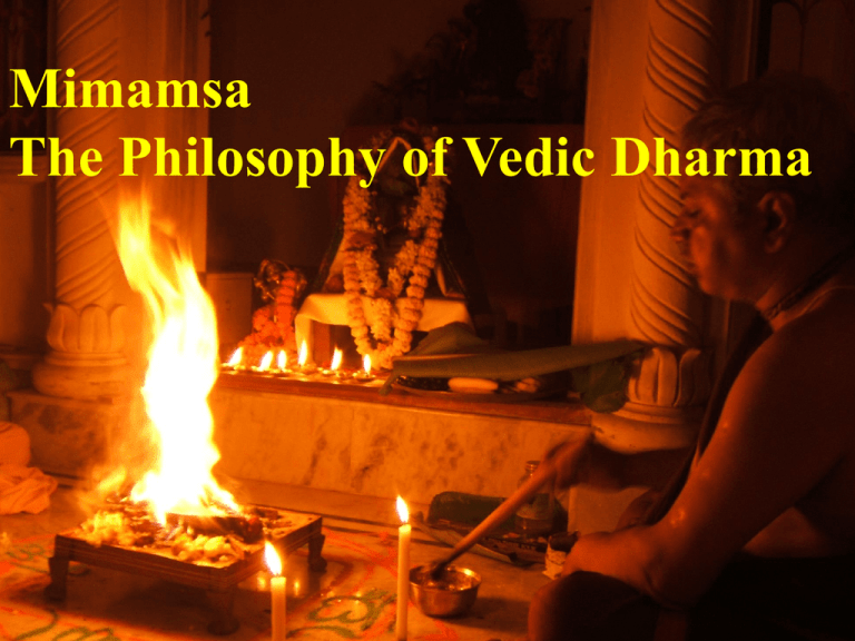 mimansa philosophy